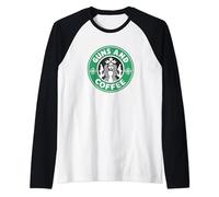 Guns and Coffee - Guns Ammo & America Clothing Co Manche Raglan