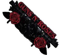 Guns N Roses - Aimant pour réfrigérateur, pistolets à l'ancienne RO14068 (Taille unique) (Noir/Rouge)