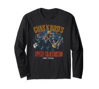 Guns N’Roses Appetite For Destruction 1987 Tour Vintage Roc Manche Longue