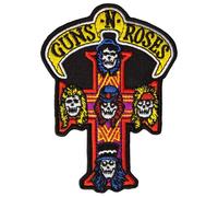 Guns N' Roses Appetite For Destruction Cross Standard Printed Patch Size Accessory Size