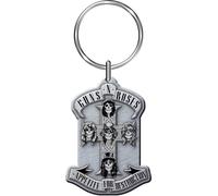 Guns N Roses - "Appetite" Porte-clés en émail RO2587 (taille unique) (Argent)