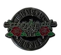 Guns N' Roses Argenté Circle Logo Pin Badge Size One Size