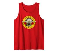 Guns 'n' Roses Bullet Logo by Rock Off Débardeur, Homme, Rouge, XL