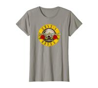 Guns 'n' Roses Bullet Logo by Rock Off T-Shirt, Femme, Ardoise, 3XL