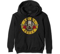 Guns N' Roses Classic Logo Black Autorisé Vestes à Capuches