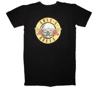 Guns N' Roses Classic Logo (Dress) Black S Femme T-shirt