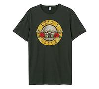 Guns N Roses Classiques T Shirt De Amplified Homme Tambour, Gris - Grau (Charcoal), XX-Large