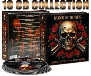 Guns N’ Roses - Guns N’ Roses - Limited Boxset Edition - Welcome To The Jungle Live [10 CD] [10 СD]
