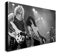 Guns n' Roses - Impression sur toile encadrée - Différentes tailles (A4 30,5 x 20,3 cm)