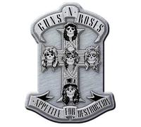 Guns N Roses Pin Badge Appetite For Destruction Band Logo Officiel Metal Lapel Size One Size
