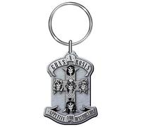 Guns N' Roses Porte-clés Appetite en métal blanc