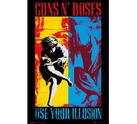 Guns N Roses Poster Illusion + Poster