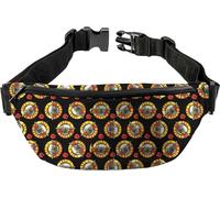 Guns N Roses - Sac banane, imprimé intégral PH3778 (taille unique) (Noir/Jaune/Rouge)