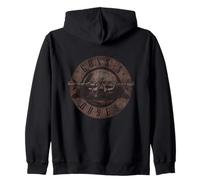 Guns 'n' Roses Sepia Bullet Logo Rock Music Band Sweat à Capuche