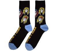 Guns N' Roses Skulls Band Logo Ankle Chaussettes Size One Size