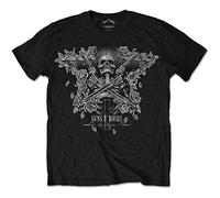 Guns N Roses - T-Shirt # S Black Unisex # Skeleton Guns