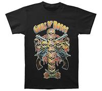 Guns N Roses - T-Shirt # S Black Unisex # Skull Cross 80s [Import]