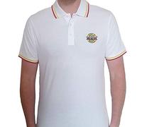 Guns N Roses - T-Shirt # S Unisex White # Classic Logo [Import]