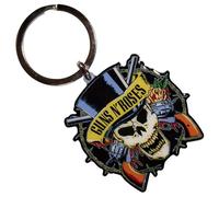 Guns N' Roses Top Hat Porte-Clés Keychain Size One Size