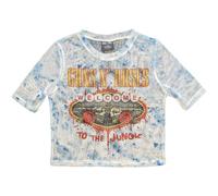 Guns N' Roses Tričko Welcome To The Jungle LV Ladies White M