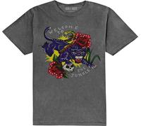 Guns N Roses - "Welcome To The Jungle" T-shirt Homme/Femme Unie RO5380 (L) (Gris)