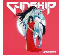 Gunship – Unicorn – Vinyle 2 LP – Édition Indie Exclusive (Blood & Black Marbling)