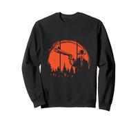 Gunslinger Under a Crimson Sun Wild West Cowboy Sweatshirt
