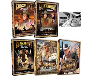 Gunsmoke: All James Arness Movie Series - 1 2 3 4 5 - New DVD Complete Set