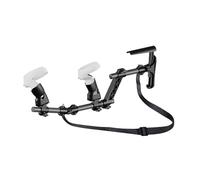 Gunstock pour Quest2, compatible avec les poignées de contrôleur VR Quest2 pour améliorer la stabilité et le contrôle, adaptateur magnétique de fusil (noir)
