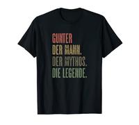 GUNTER - der Mann der Mythos die Legende | Name Komisch - T-Shirt