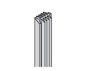 Guo Free time JOINT DE RECHANGE POUR PROFIL MURAL 200cm transparent 69198