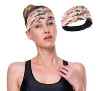 GuoChe Bandeau élastique anti-transpiration Camel Camouflage pour entraînement, usage quotidien, cyclisme