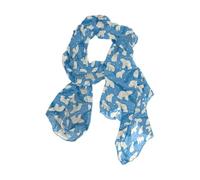 GuoChe Écharpe en soie légère pour homme Motif ours polaires Pour l'hiver Bufandas para mujer elegantes