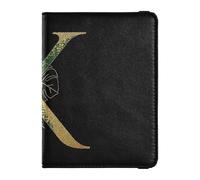 GuoChe Étui portefeuille en cuir pour documents essentiels, permis de conduire, cartes pour homme et femme, K, 1 size