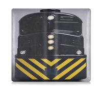 GuoChe Étui portefeuille en cuir synthétique pour carte d'identité et d'assurance automobile pour carte d'identité, permis de conduire, cartes de contact clés, art du train