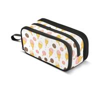 GuoChe Grande trousse à crayons en nylon de grande capacité pour hommes du collège