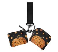 GuoChe It's Fall Y'all Bracelet double motif citrouille léopard Halloween floral