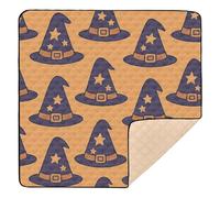 GuoChe Joli chapeau de sorcière en mousse souple pour Halloween pour intérieur et extérieur - Confortable et respirant