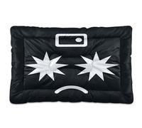 GuoChe Matelas lavable pour chien avec appareil photo Flash Dazed Look doux et antidérapant pour chiens de taille moyenne/grande 91,4 x 61 cm