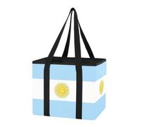 GuoChe Organiseur de coffre de voiture respectueux de l'environnement, réutilisable, grand sac fourre-tout pliable avec fond renforcé pour le shopping, le travail, les voyages