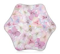 GuoChe Parapluie pour tout-petits et petits enfants - Protection contre la pluie, le soleil et le vent - Inflorescence hortensia disposé au hasard avec bande réfléchissante pour filles, garçons,