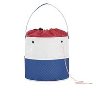 GuoChe Petit sac de rangement pour crochet avec trous pour aiguilles à crochet, Drapeau national des Pays-Bas, 11 Inch x 8.3 Inch x 8.3 Inch, Classique.