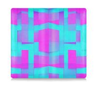 GuoChe Porte-carte d'immatriculation et d'assurance en cuir synthétique pour homme et femme - Portefeuille pour documents pour toute voiture, camion, moto, remorque ou bateau - Couleur carrée