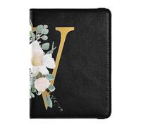 GuoChe Porte-carte en cuir synthétique pour carte d'identité, documents essentiels, permis de conduire, documents pour hommes et femmes, W., 1 size