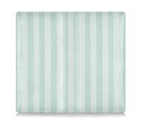 GuoChe Porte-cartes en cuir pour homme et femme - Pour voiture, camion, moto, remorque ou bateau - Rayures verticales vertes