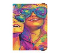 GuoChe Porte-cartes en cuir synthétique pour documents essentiels, permis de conduire, cartes pour homme et femme, Couleur 8, 1 size