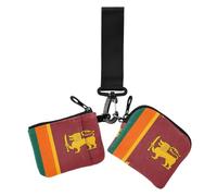 GuoChe Porte-cartes pour femme Drapeau national du Sri Lanka
