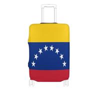 GuoChe Protecteur de bagage multi-tailles pour la plupart des bagages standard, élastique et extensible, résistant aux rayures, protection de valise pour voyage, Drapeau du Venezuela, S 18-20 in