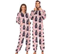 GuoChe Pyjama ample pour adulte avec poche kangourou, Mama Bear Support pour maman, Small