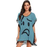 GuoChe Question Mark Confused Look Cache-maillot de bain pour femme, Point d'interrogation Aspect confus, Taille S